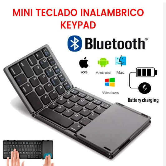 TECLADO INALÁMBRICO PLEGABLE