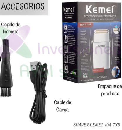 Afeitadora Shaver Profesional Kemei