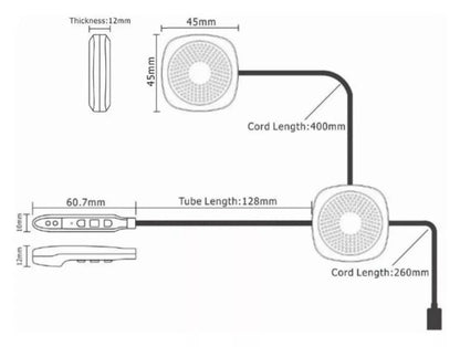 Audifonos Para Casco De Motos