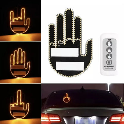 Mano Led Señales Para Carro