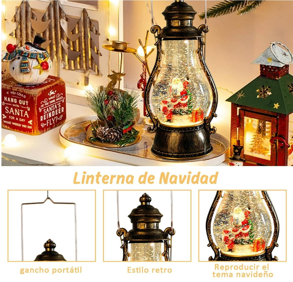 Lampara Farol Navideño