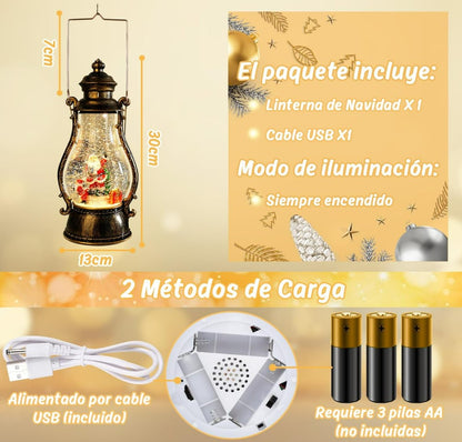 Lampara Farol Navideño