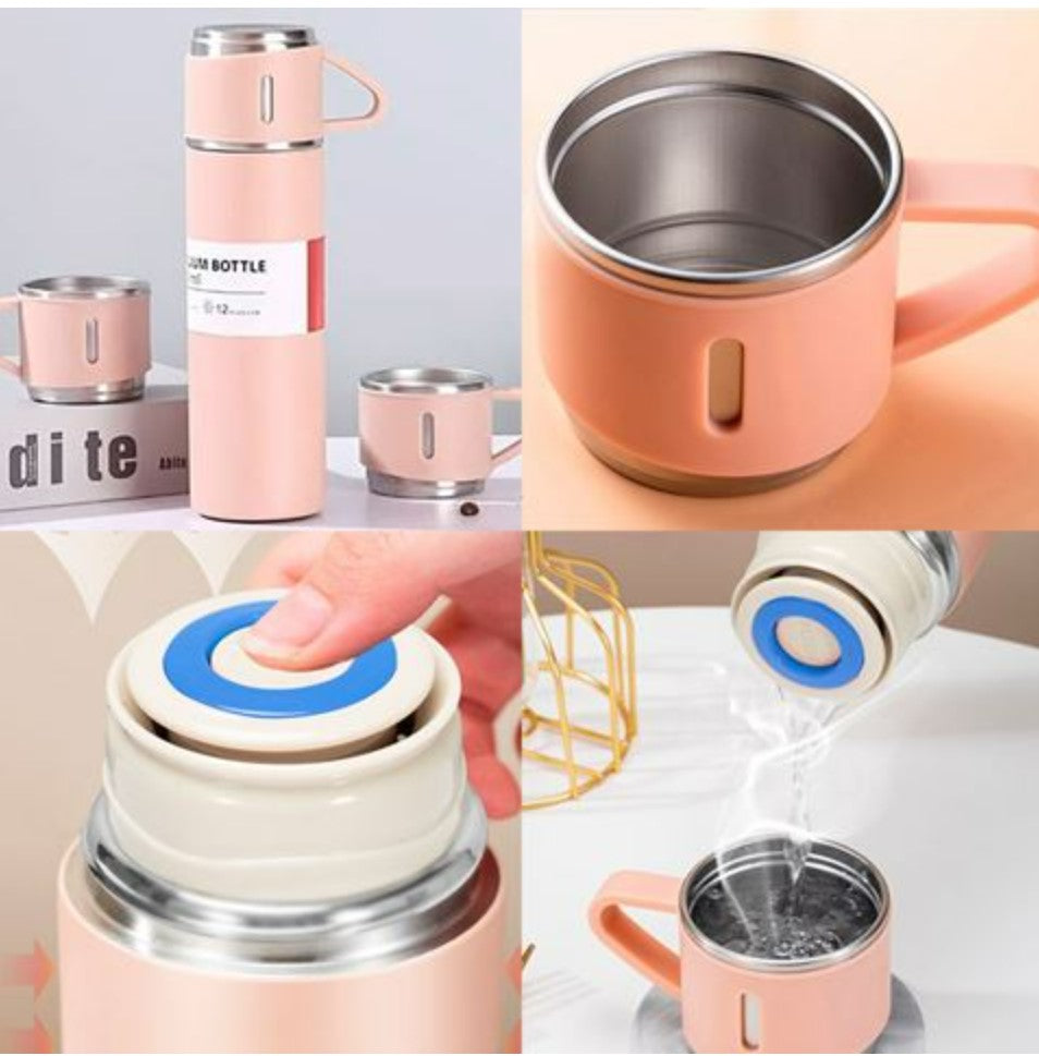 Termo Con Set De Tazas