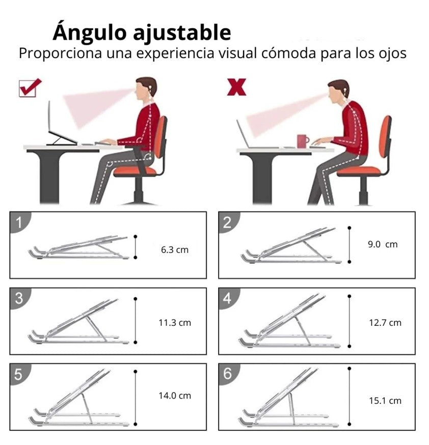 Soporte De Laptop De Aluminio