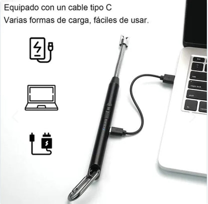 Encendedor electrico recargable 360 flexible